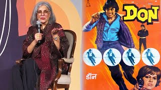 Zeenat Aman Told How She Got The Offer Of Don Film [upl. by Maurene782]