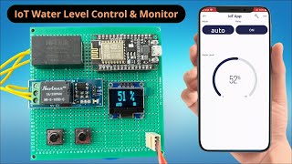 IoT Based Water Level Control amp Monitoring System with ESP8266 amp Blynk [upl. by Katlaps]