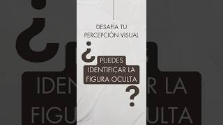 🔍 Desafía tu percepción visual ¿Puedes identificar la figura oculta 👁️✨ [upl. by Domineca]