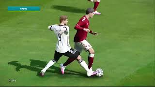 Euro Cup 2022  Germany vs Denmark football match 22 [upl. by Isej]