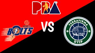 MERALCO vs TERRAFIRMA  2023 PBA COMMISSIONERS CUP LIVE SCOREBOARD [upl. by Yema]