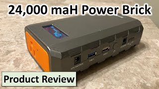 24000 maH Power Bank  Portable Laptop Phone Charger SinKeu from Amazon  Product Review 1 [upl. by Anne-Marie]