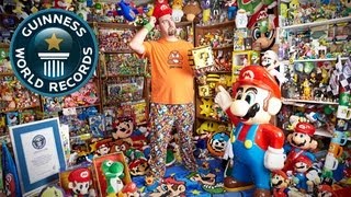 Largest Collection of Video Game Memorabilia  Guinness World Records Gamers Edition 2013 [upl. by Garate]