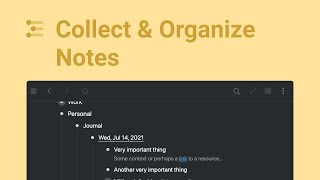 Collect amp Organize Notes in Workflowy [upl. by Brawner]