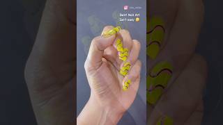 Swirl Nail Art isn’t easy 🤔 shorts nailart [upl. by Ahsenot]