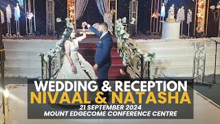 Wedding amp Reception  Nivaal amp Natasha  Dance Scenes Added  Mt Edgecombe Conference Centre [upl. by Nnyledam]