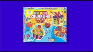 Paper Crumpling E instruction [upl. by Lotsirk]