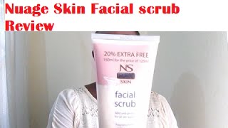 Nuage Skin Facial Scrub Review [upl. by Caty]