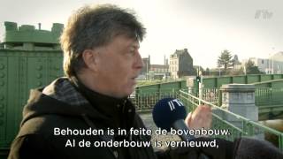 De restauratie van de Wiedauwkaaibrug in Gent [upl. by Arden]