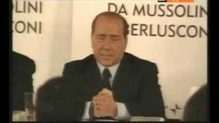 Berlusconi  Il Pubblico Italiano È Evoluto Come Un Bambino Di 12 Anni [upl. by Ollayos]