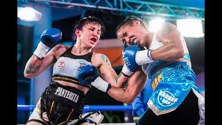 Maira Moneo vs Érica Farías  Boxeo de Primera  TyCSports [upl. by Adey]