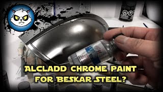 Alclad chrome paint for Mandalorian Beskar finish [upl. by Shank687]