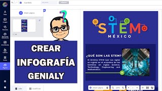 Crear INFOGRAFÍA INTERACTIVA en Genialy [upl. by Luanne916]