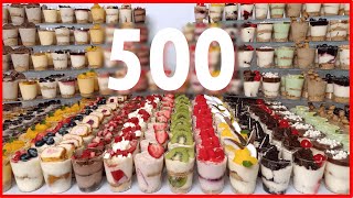 500 Postres Con 1 Sola RECETA para VENDER y Ganar DINERO desde CASA 24 Sabores SIN HORNO [upl. by Armalda]