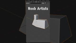 Noob vs Pro Artist in Blender The first rule of blender is [upl. by Adal]