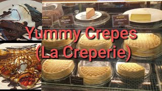 Yummy dessertsweets you cannot resist LE CREPERIE [upl. by Millian]