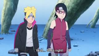 SARADA AWAKENS 2 TOMOE SHARINGAN  BORUTO HIGH COMPRESSION RASENGAN [upl. by Ovida]