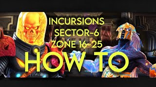 HOW TO INCURSION SECTOR  6 EASIEST WAY [upl. by Egdamlat]