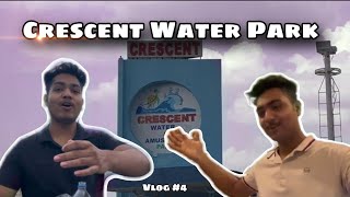 CRESCENT WATER PARK🤩 SEHORE VLOG वाटर पार्क में घुमा लॉकर 😳  Nikhil V Vlogs [upl. by Ihculo]