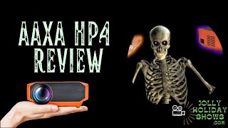 100 Projection Mapping AAXA HP4 Review [upl. by Meredeth603]