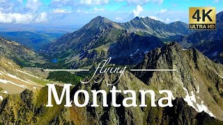 Montana By Drone  Mystic Lake Hyalite Canyon Glacier amp More 4K Travel Footage [upl. by Carlisle]