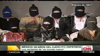 Los 20 años del levantamiento zapatista [upl. by Dyke438]