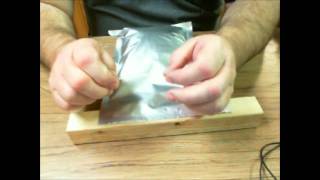 Vacuum Sealing mylar bags whand pump [upl. by Goldwin479]