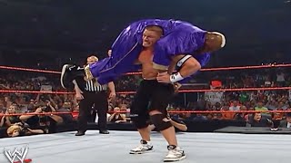 John Cena Vs Viscera August 7 2006 WWE RAW [upl. by Lisab]