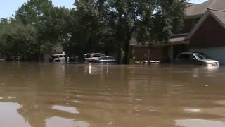 Cinco Ranch flood victims demand buyout from federal government [upl. by Nylyaj]