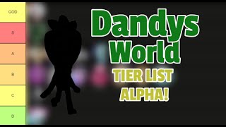 Dandys World Tierlist INCLUDING SPROUT UPDATE 🍓🍓🍓 [upl. by Yrocaj348]