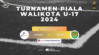 TURNAMEN U17 PIALA WALI KOTA BANDUNG 2024  PINDAD VS PS AD [upl. by My]