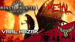 Monster Hunter World  Vaal Hazak Theme 【Intense Symphonic Metal Cover】 [upl. by Etnahc]