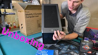 Fractal Meshify 2 Compact  Unboxing [upl. by Florri633]