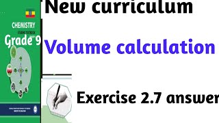 Grade 9 Chemistry unit two measurement and scientific method calculation on volume of phosphorus [upl. by Gayla416]