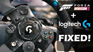 Fix Forza Horizon 5 Logitech G923 Steering Wheel and Shifter [upl. by Kesley]