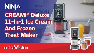 Ninja CREAMi® Deluxe 11In1 Ice Cream And Frozen Treat Maker [upl. by Weasner]