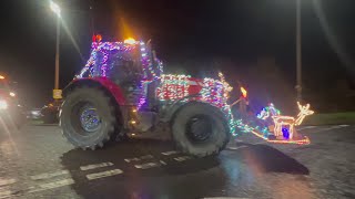 Watch The Welshpool Illuminated Tractor Run In This Amazing Video4K [upl. by Egide706]