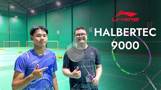 รีวิว LINING HALBERTEC 9000  Tai Shan Badminton [upl. by Ardni]