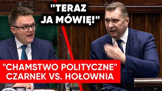 quotChamstwo politycznequot Czarnek z mównicy uderzył w Hołownie [upl. by Ellatsyrc]