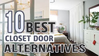 10 Best Closet Door Alternatives [upl. by Tnomyar965]