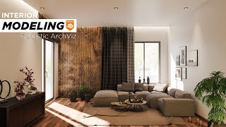 How to Make Interiors in Blender Tutorial [upl. by Akineg]