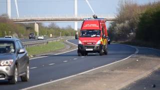 East Sussex Fire And Rescue Service Bexhill Command Support Unit passing [upl. by Columbyne]