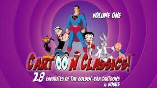 Cartoon Classics  28 Favorites of The Golden Era Cartoons  Volume 1 [upl. by Greenstein226]