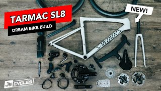 4k Dream Bike Build  BRAND NEW  Specialized SWORKS Tarmac SL8 [upl. by Eelsnia]