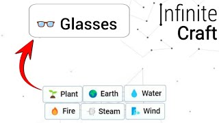 How to make Glasses in infinite craft  infinity craft [upl. by Weide]