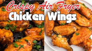 Crispy Air Fryer Chicken Wings You NEED to Try [upl. by Nolad]