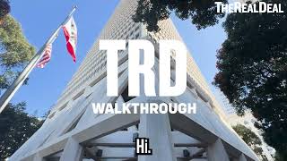 TRD Walkthrough A sneak peak inside San Franciscos iconic Transamerica Pyramid [upl. by Alokin223]