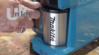 Auf einen Kaffee mit der Makita DCM501 Kaffeemaschine [upl. by Duhl]