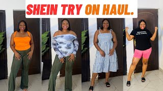 SHEIN OUTFITS I GOT UNDER 5 PLUS SIZE SHEIN TRY ON HAUL FASHION OUTFITS [upl. by Ennovahs]