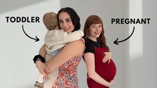 DAY IN THE LIFE PREGNANT WITH A TODDLER 👶 ad [upl. by Yelsgnik]